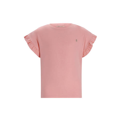 Like Flo T-shirt lichtroze Meisjes Viscose Ronde hals Effen - maat 146/152 afbeelding