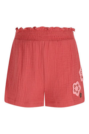 regular casual short koraalrood