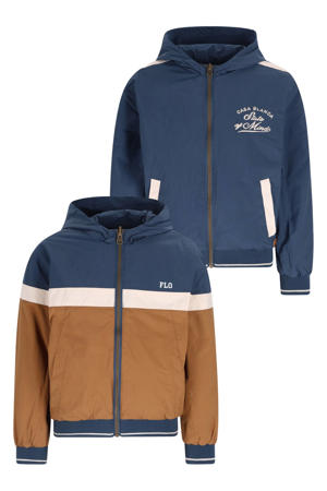 reversible jas donkerblauw