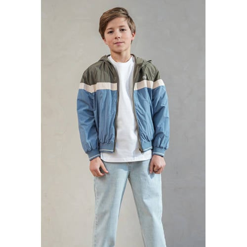 Like Flo Boys reversible jas groen Jongens Polyamide Capuchon Meerkleurig - maat 122/128 afbeelding