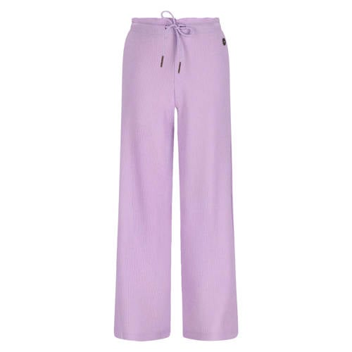 Like Flo straight casual broek lila Paars Meisjes Polyester Effen - maat 158 afbeelding