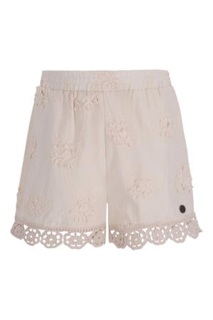 regular casual short ecru