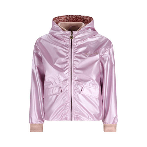 Like Flo jack paars Jas Meisjes Polyester Capuchon Effen - maat 110 afbeelding