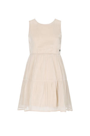 zomerjurk champagne