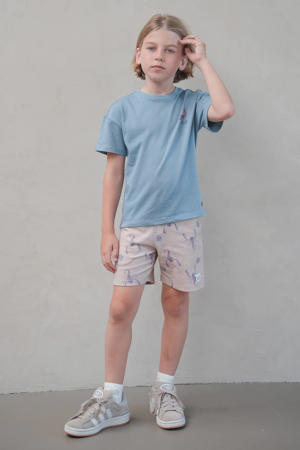 regular waist casual short crème