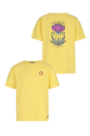 T-shirt geel