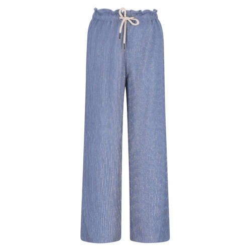 Like Flo straight casual broek lichtblauw Meisjes Polyester Effen - maat 164 afbeelding