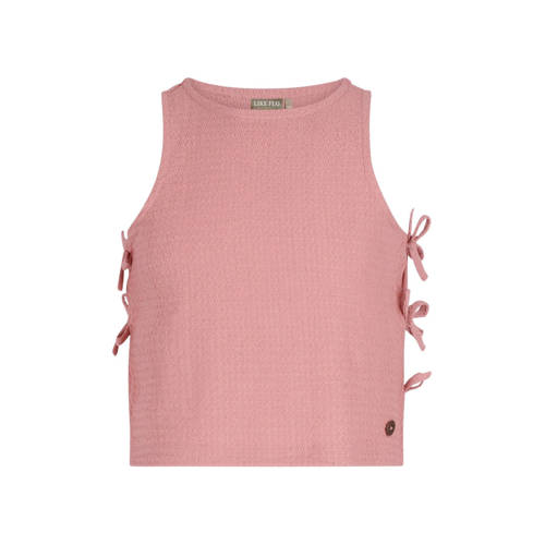 Like Flo Young mouwloze top oudroze Meisjes Polyester Ronde hals Effen - maat 164 afbeelding