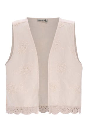 gilet ecru