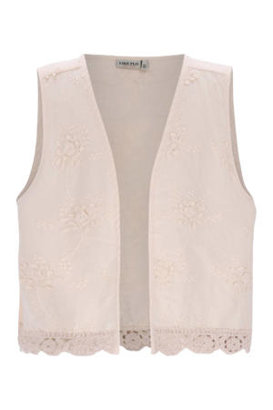 gilet ecru