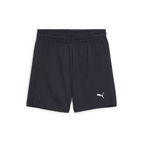 Puma regular casual short donkerblauw Korte broek Jongens/Meisjes Polyester - maat 176 afbeelding