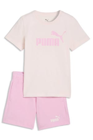 shirt + short roze