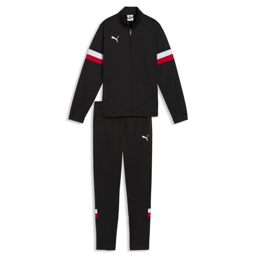 Puma Junior trainingspak zwart Jongens Polyester Opstaande kraag Logo - maat 116 afbeelding
