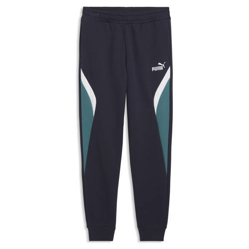 Puma joggingbroek donkerblauw Jongens/Meisjes Katoen Effen - maat 152 afbeelding