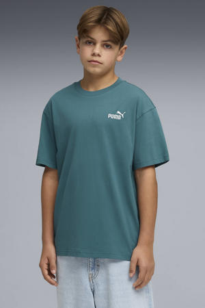 T-shirt donkergroen