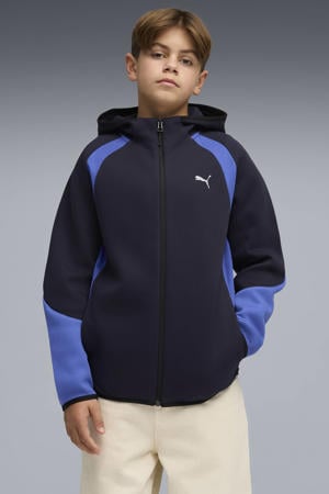 sweatvest donkerblauw