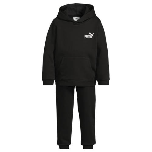 Puma joggingpak zwart Jongens/Meisjes Katoen Capuchon - maat 104 afbeelding