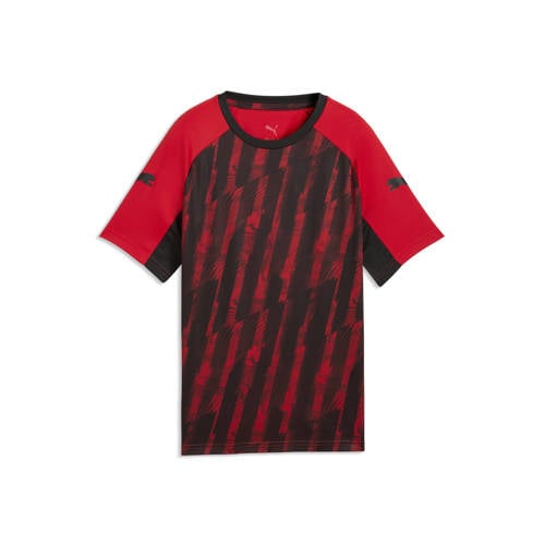 Puma voetbalshirt rood Sport t-shirt Jongens/Meisjes Polyester Ronde hals - maat 176 afbeelding
