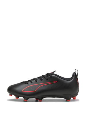 Ultra 6 Play junior voetbalschoenen zwart/rood