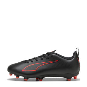 Ultra 6 Play junior voetbalschoenen zwart/rood