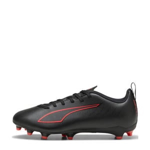 Ultra 6 Play junior voetbalschoenen zwart/rood