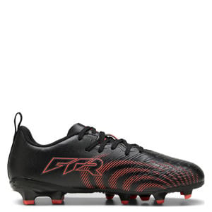 Future 9 Play junior voetbalschoenen zwart/oranje