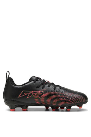 Future 9 Play junior voetbalschoenen zwart/oranje