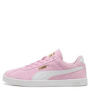 Club II suede sneakers lichtroze/wit