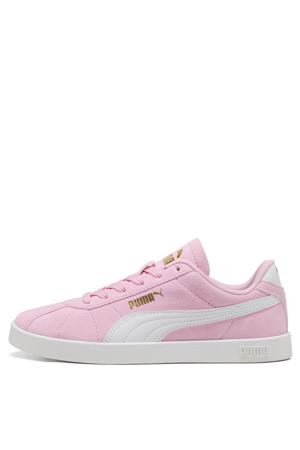 Club II suede sneakers lichtroze/wit