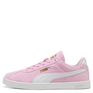 Club II suede sneakers lichtroze/wit