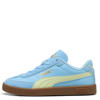 Puma Club II Era suede sneakers lichtblauw/geel