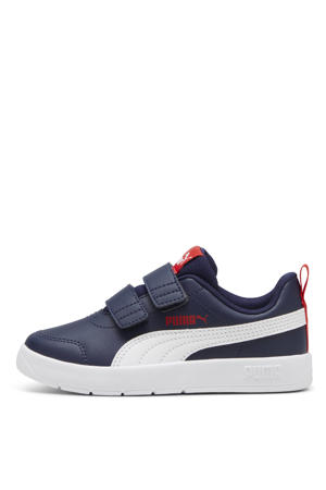 Courtflex V3 sneakers donkerblauw/wit
