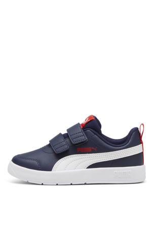 Courtflex V3 sneakers donkerblauw/wit