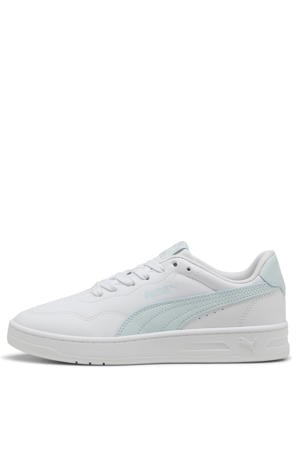 Court Lally sneakers wit/lichtblauw