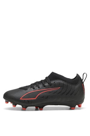 Ultra 6 Match junior voetbalschoenen zwart/rood