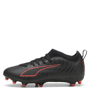 Ultra 6 Match junior voetbalschoenen zwart/rood