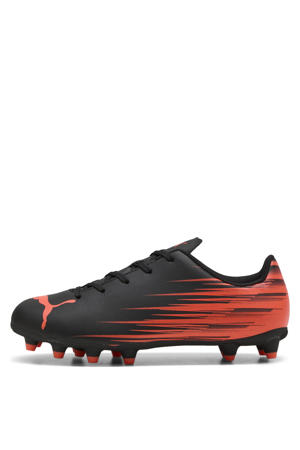 Attacanto II junior voetbalschoenen zwart/oranje