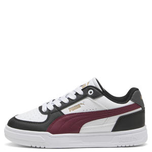 Caven III sneakers zwart/donkerrood/wit