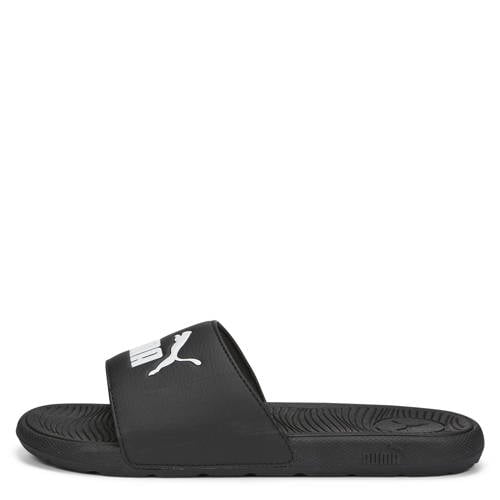 Puma badslippers zwart Jongens/Meisjes Rubber Logo - maat 39 afbeelding
