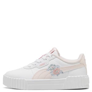 Carina 3.0 Floral sneakers wit/lichtroze