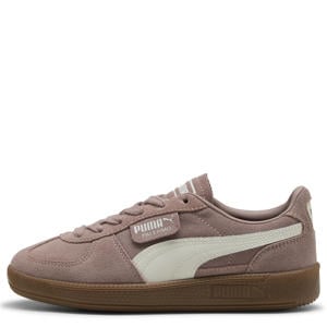 Palermo leren sneakers bruin/lichtgrijs