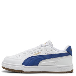 Caven III sneakers wit/kobaltblauw