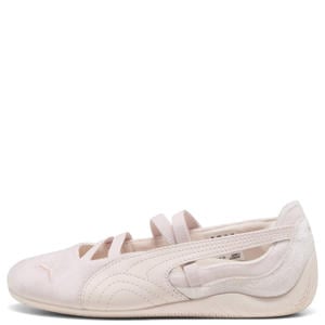 Speedcat Ballet Velvet ballerina's lichtroze