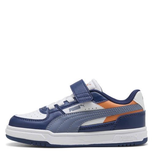 Puma Puma Caven III Block sneakers blauw/grijs Jongens/Meisjes Mesh Meerkleurig - maat 32 afbeelding