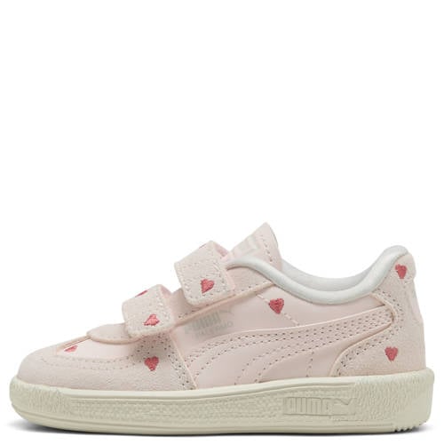 Puma Palermo Amor sneakerrs lichtroze/roze Jongens/Meisjes Leer Hartjes - maat 25 Sneakers afbeelding