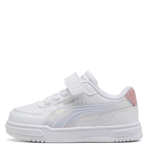 Puma Caven imitatieleren leren sneakers III Holo 2.0 wit Jongens/Meisjes Imitatieleer - maat 21 afbeelding