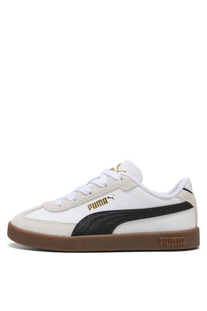 Club II Era suede sneakers wit/beige/zwart