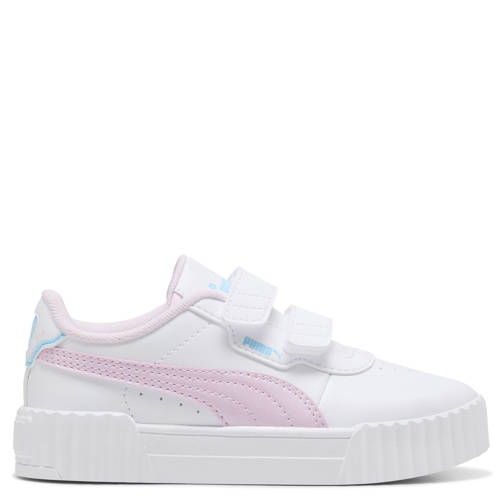 Puma Carina 3.0 Jelly Heaven Carina 3.0 Jelly Heaven sneaker wit/roze Jongens/Meisjes Textiel - maat 28 Sneakers afbeelding