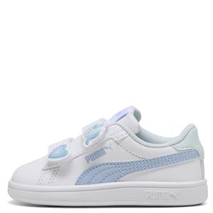Smash 3.0 Badges sneakers wit/lichtblauw