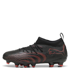 Future 9 Match junior voetbalschoenen zwart/oranje